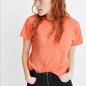 Madewell Whisper Cotton Rib-Crewneck Tee